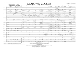 Motown Closer (arr. Tom Wallace) - Full Score