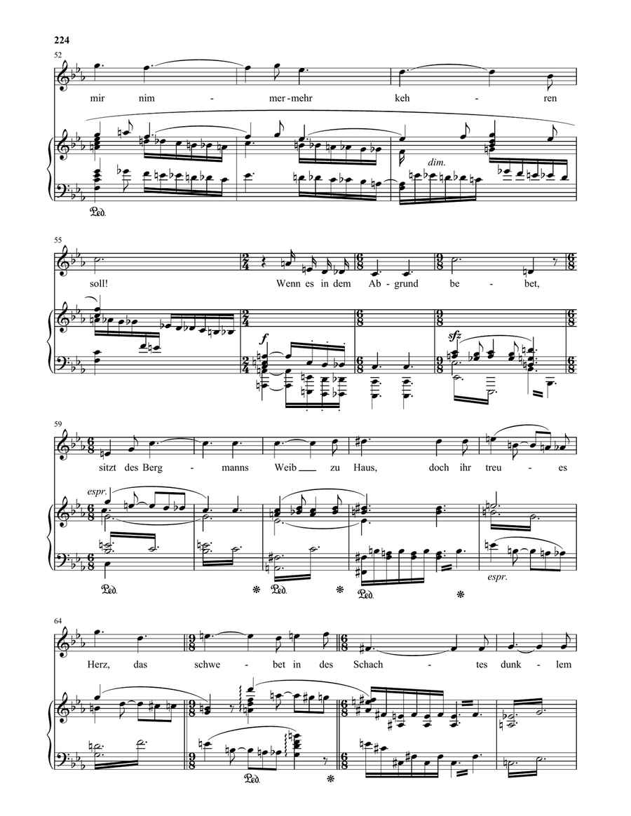 Lied Der Frauen (High Voice) High Voice scores gallery preview page 5