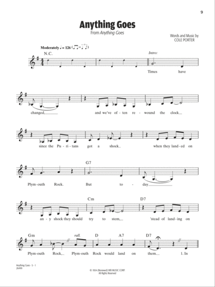 Ultimate Vocal Sing-Along: Broadway Divas (Female Voice) Piano, Vocal, Guitar scores gallery preview page 3
