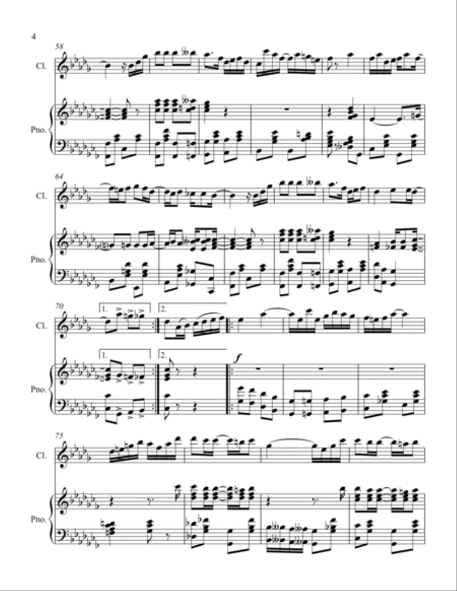 Weeping Willow Weeping Willow Clarinet Solo scores gallery preview page 4