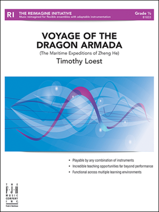 Book cover for Voyage of the Dragon Armada