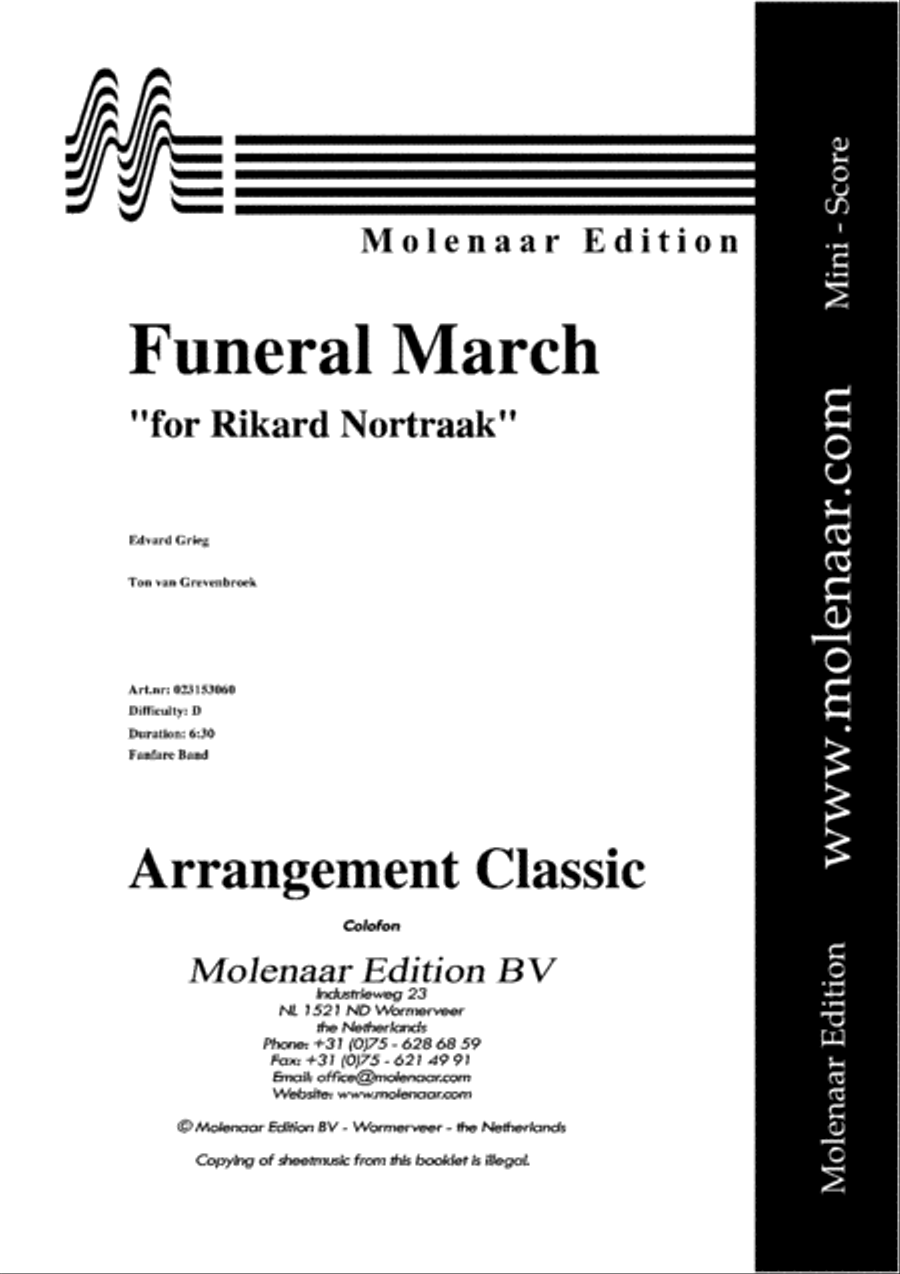 Funeral March Fanfare Band scores gallery preview page 2