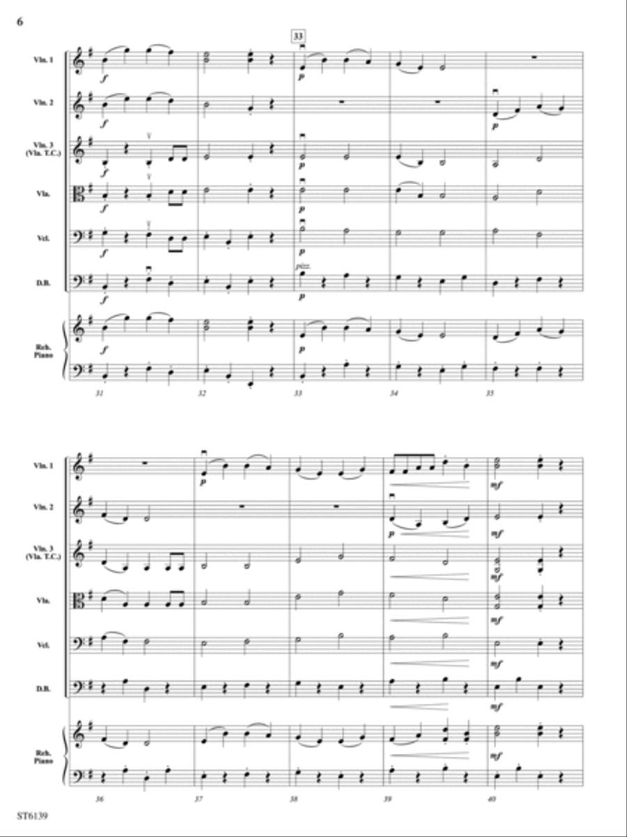 Fiddle O'Finnigan: Score String Orchestra scores gallery preview page 6