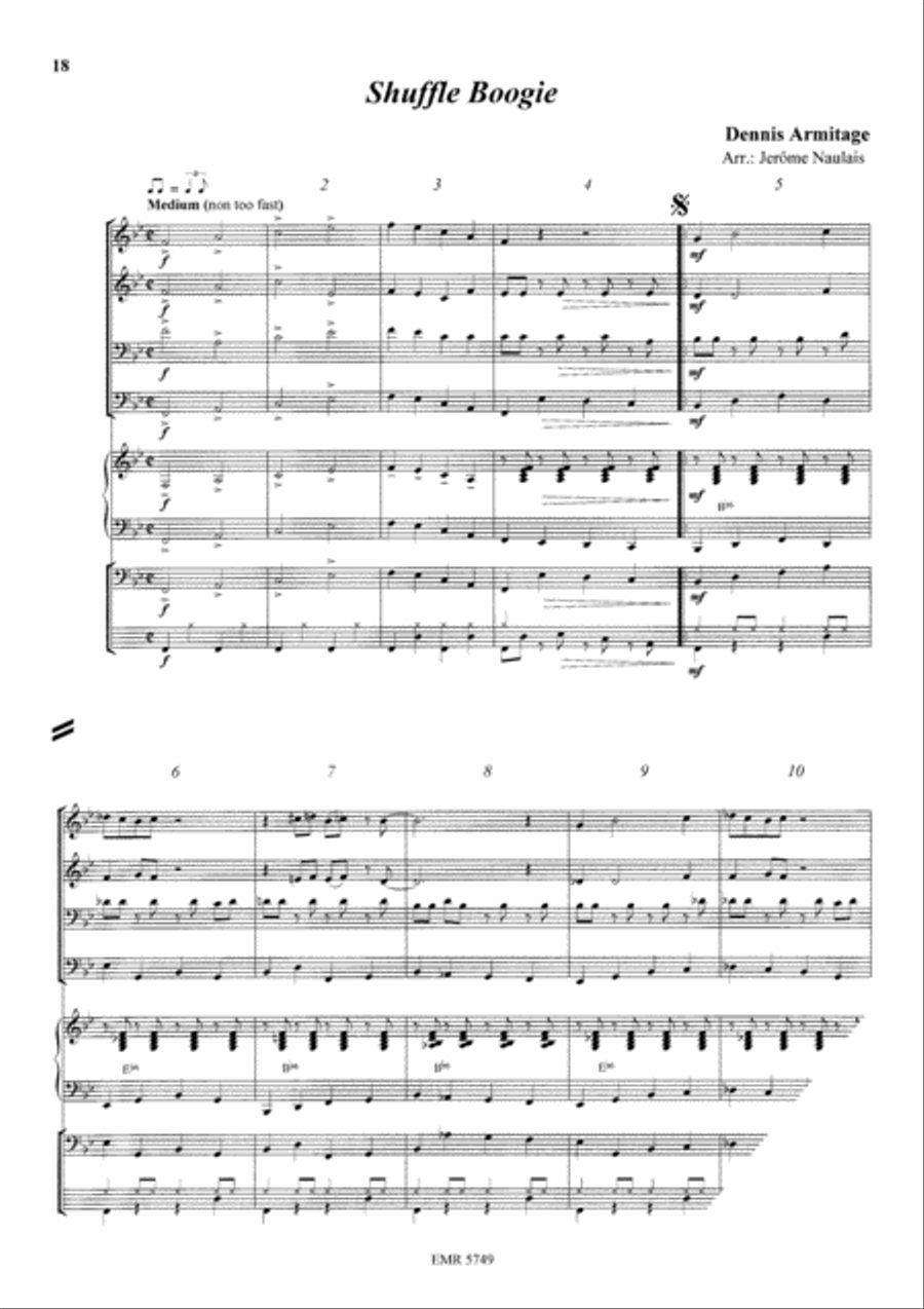 Boogie Boogie Concert Band scores gallery preview page 6