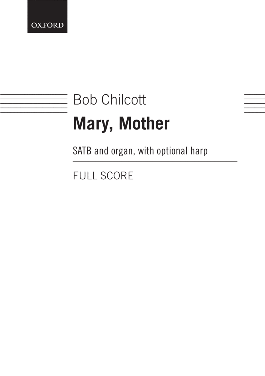 Mary, Mother Score scores gallery preview page 1