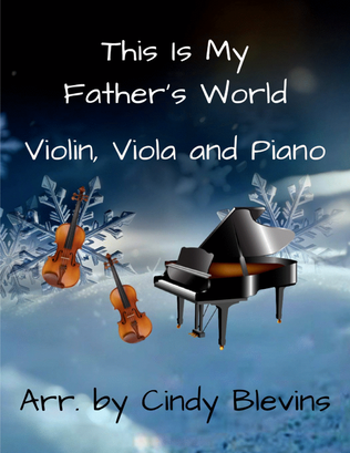 Book cover for This Is My Father's World, for Violin, Viola and Piano