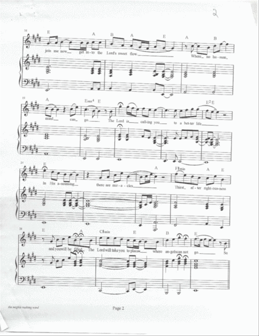 The Mighty Rushing Wind Voice scores gallery preview page 2