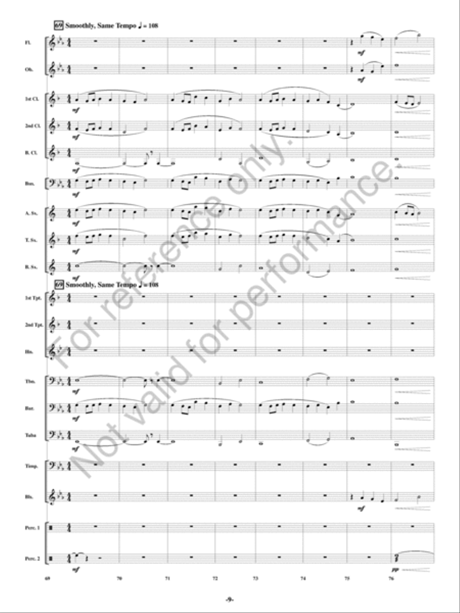 Zeal Zeal Concert Band scores gallery preview page 10