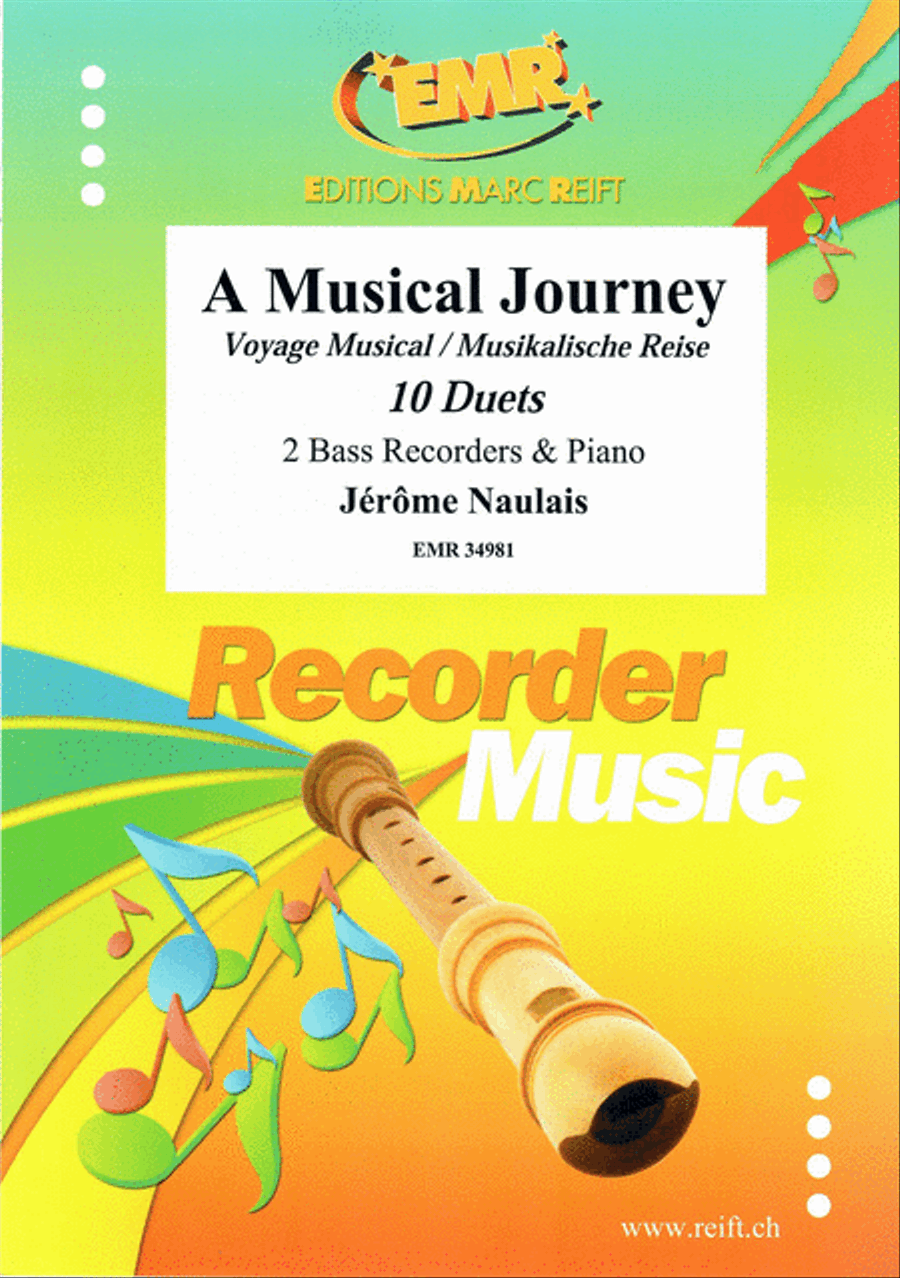 A Musical Journey A Musical Journey Bass Recorder scores gallery preview page 1
