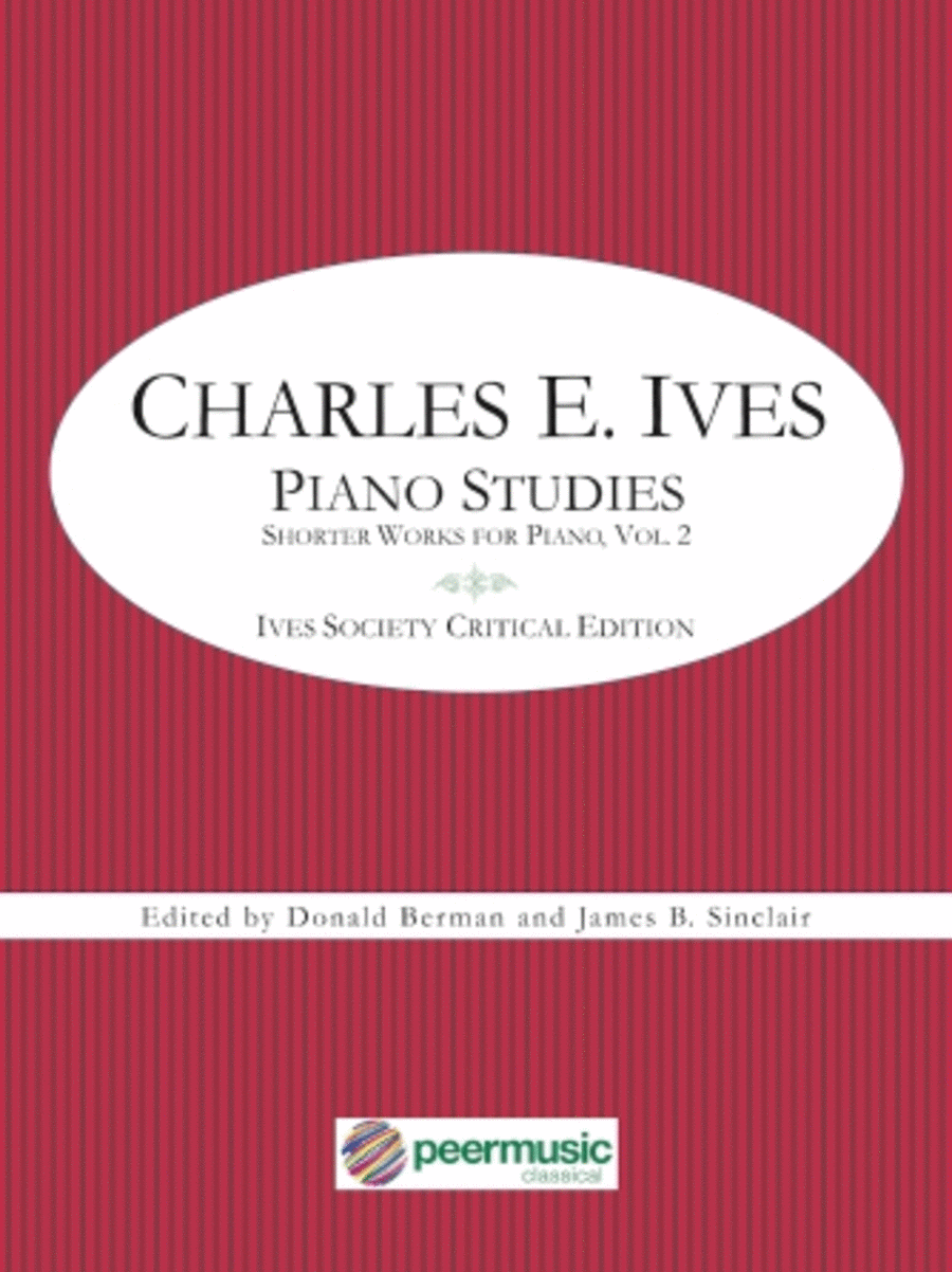 Piano Studies: Shorter Works For Piano, Volume 2