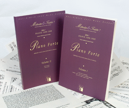 Methodes and Traites Piano Forte - 2 Volumes - France 1600-1800