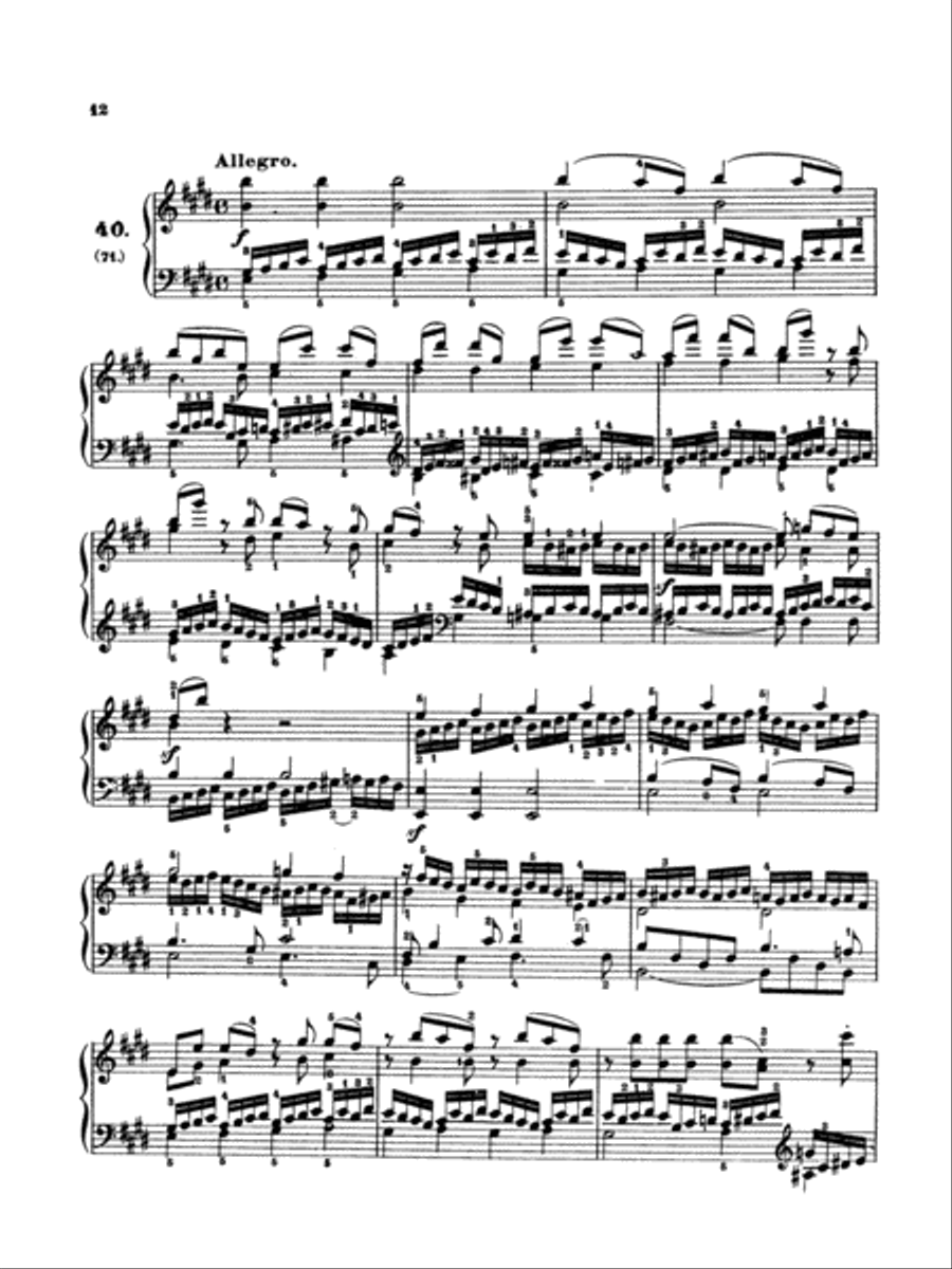 Clementi: Gradus ad Parnassum (Volume II) Piano Solo scores gallery preview page 1