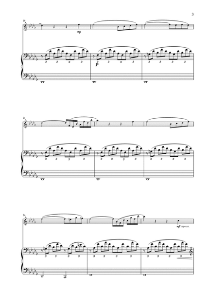 Lento placid arranged for Oboe and Piano image number null