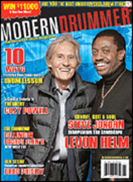 Modern Drummer Magazine Back Issue - April 2008