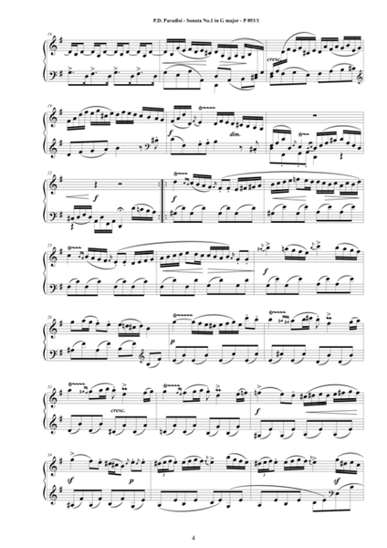 Paradisi - 12 Piano Sonatas, P893 - Complete scores