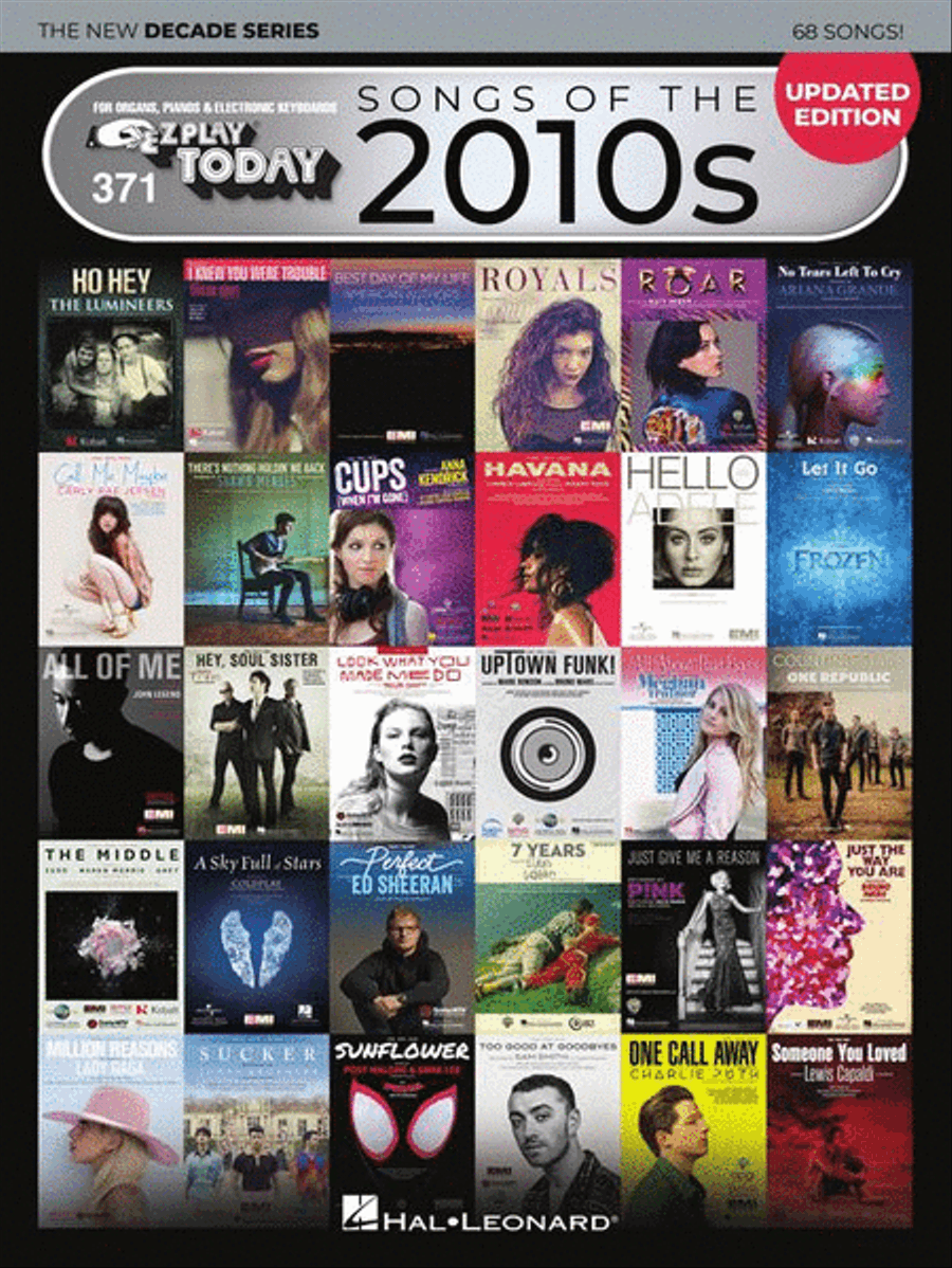 Songs of the 2010s: The New Decade Series – Updated Edition Electronic Keyboard scores gallery preview page 2