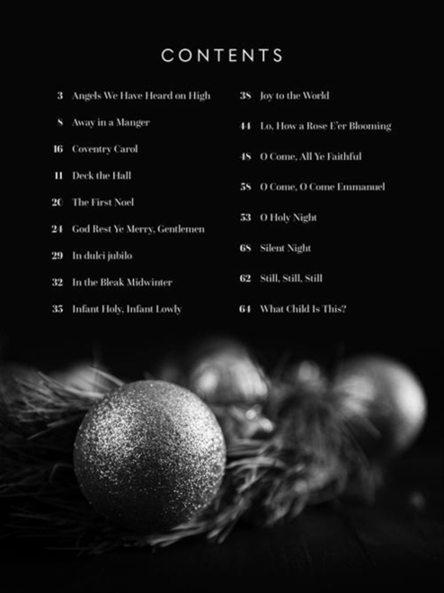Christmas Carols for Violin Duet and Piano String Duet scores gallery preview page 3