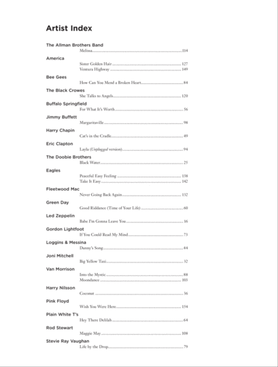The Complete Idiot's Guide to Playing Acoustic Guitar Acoustic Guitar scores gallery preview page 3