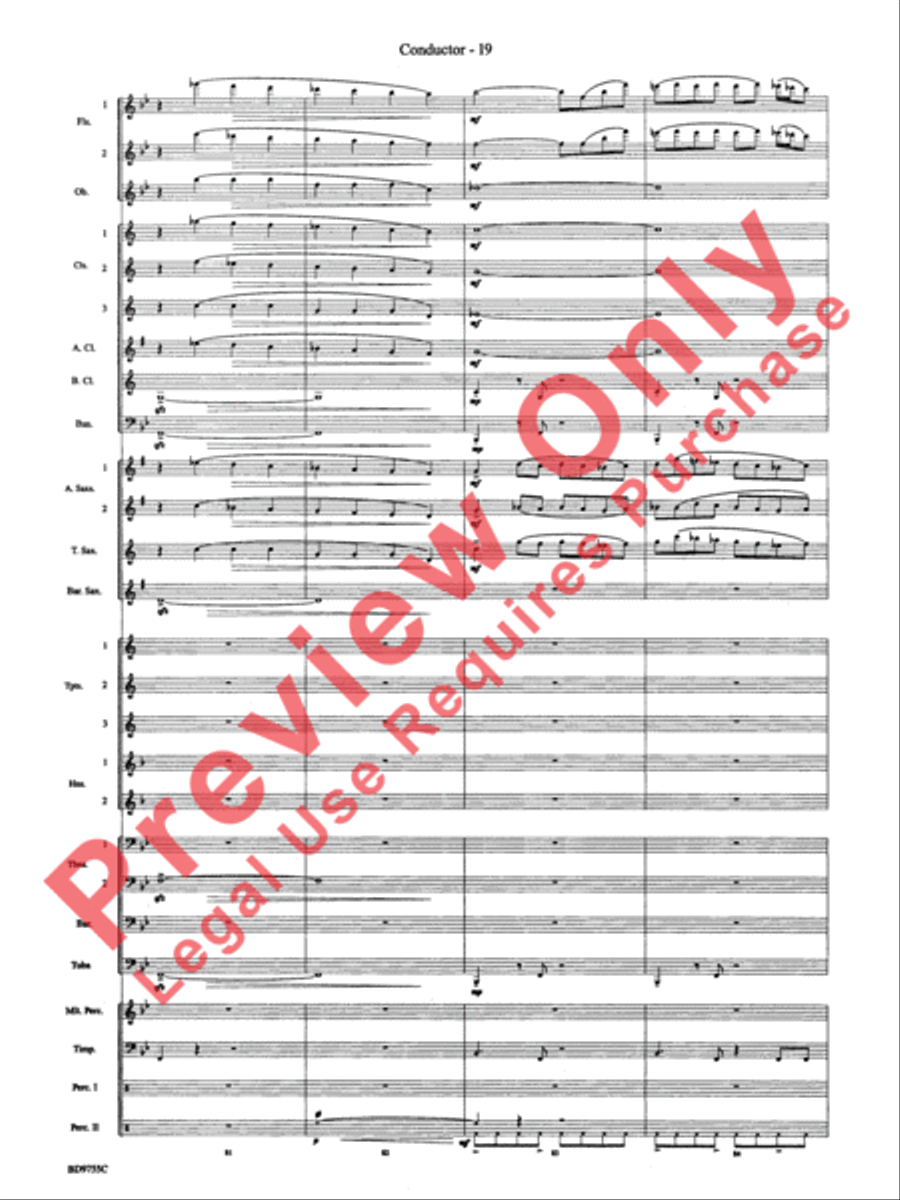 The Maelstrom Concert Band scores gallery preview page 22