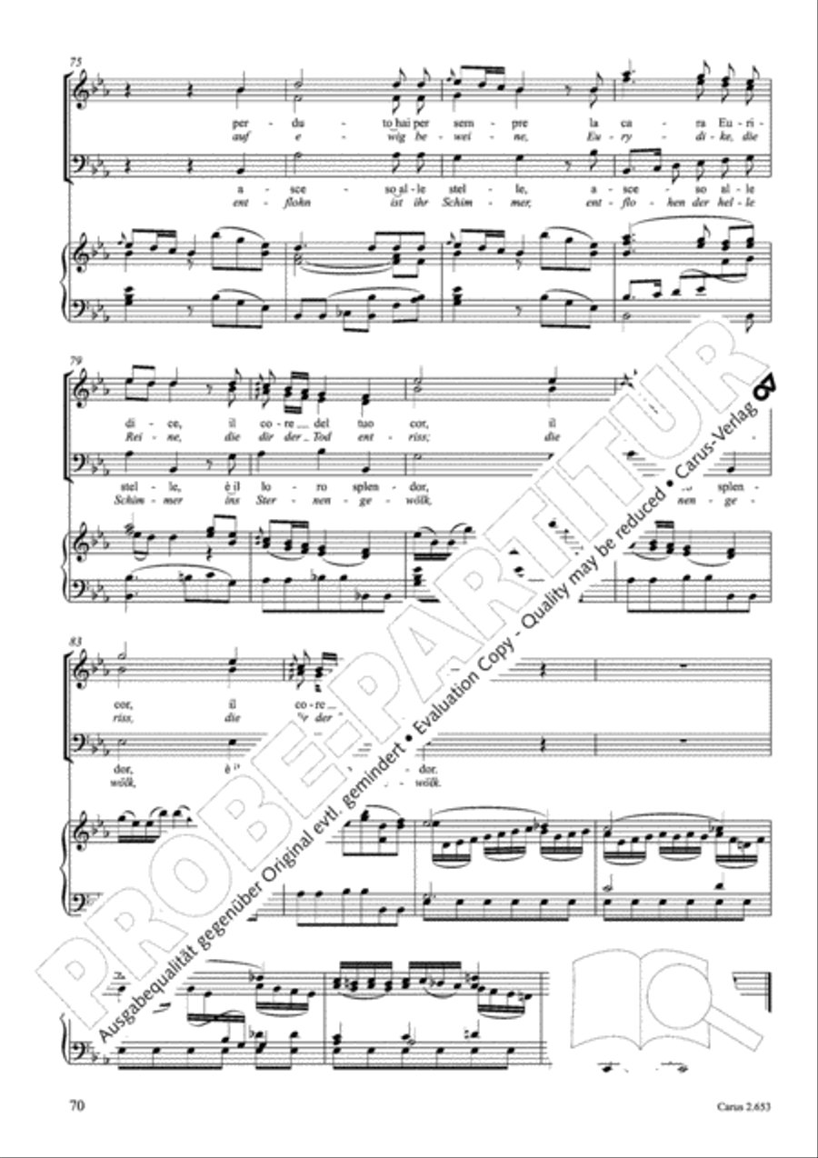 Choral collection Great Opera Choruses - Mozart * Haydn (choir & piano) Choir scores gallery preview page 81