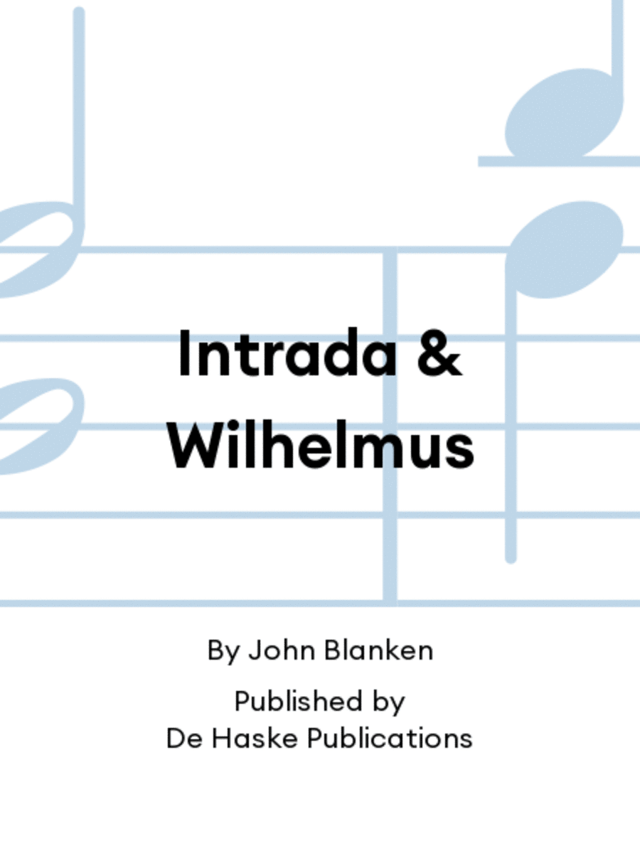 Intrada & Wilhelmus Brass Band scores gallery preview page 1