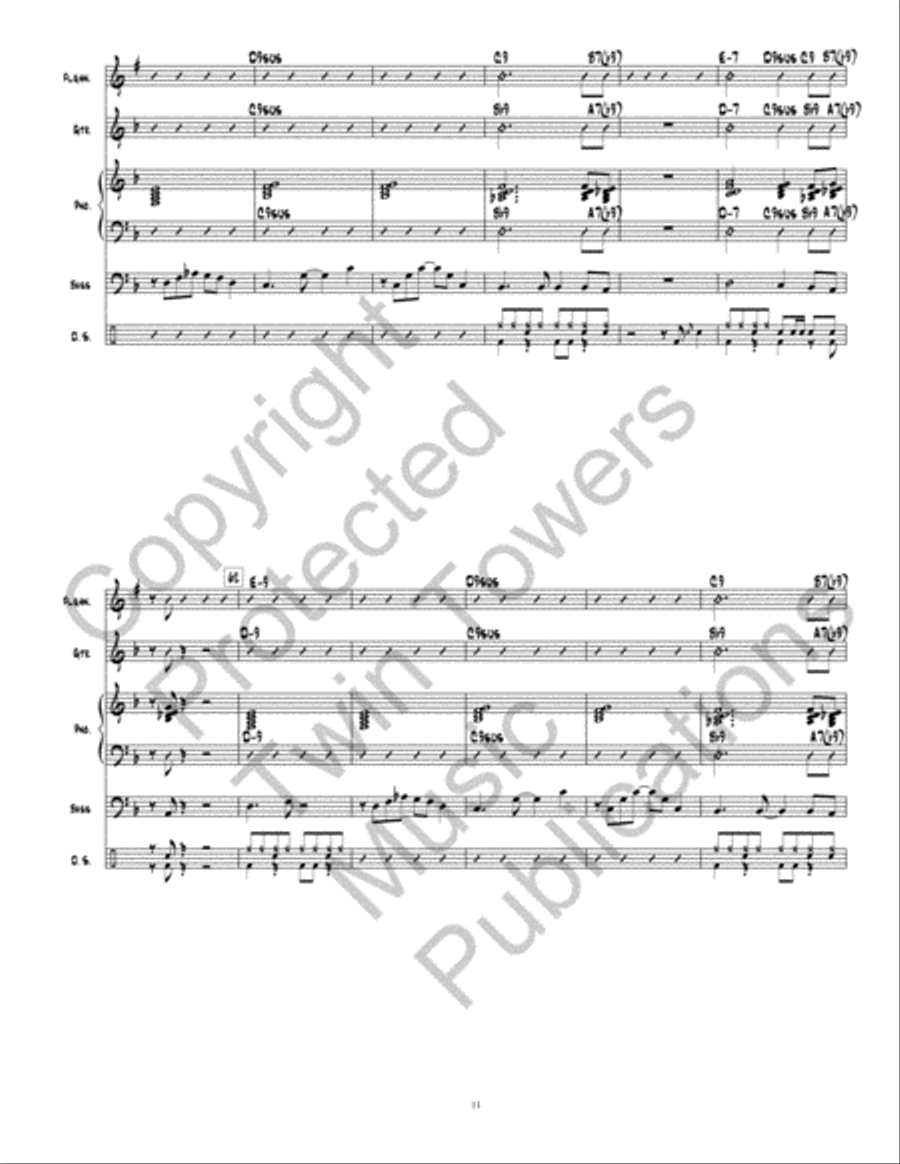 Mr. Clary Mr. Clary Jazz Ensemble scores gallery preview page 12