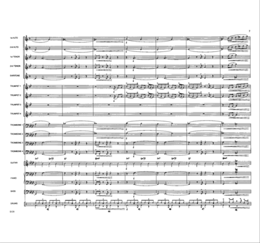 Vertigo Jazz Ensemble scores gallery preview page 8