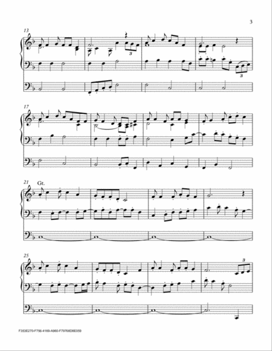 The Glory-Land Way Organ Solo scores gallery preview page 3