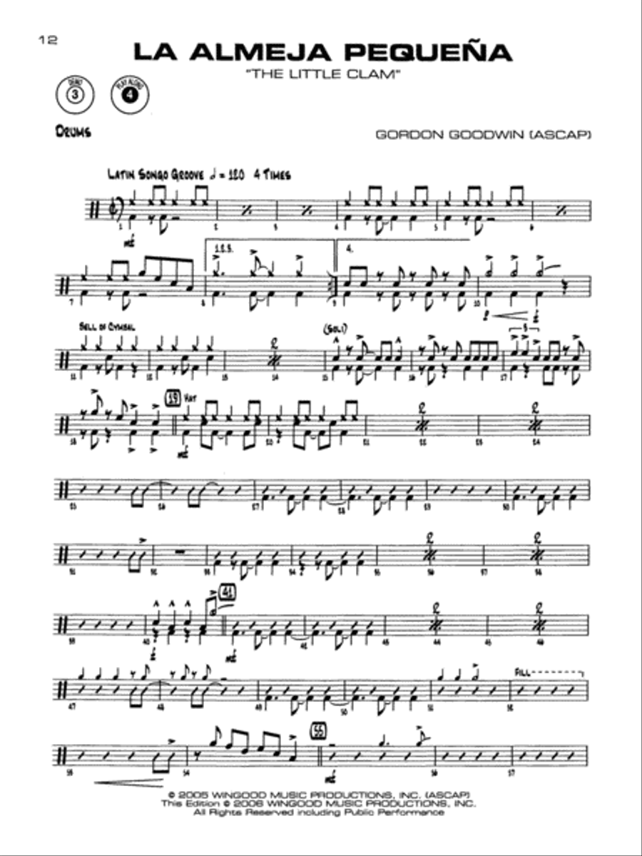 Gordon goodwin's big phat band play along drums cheap