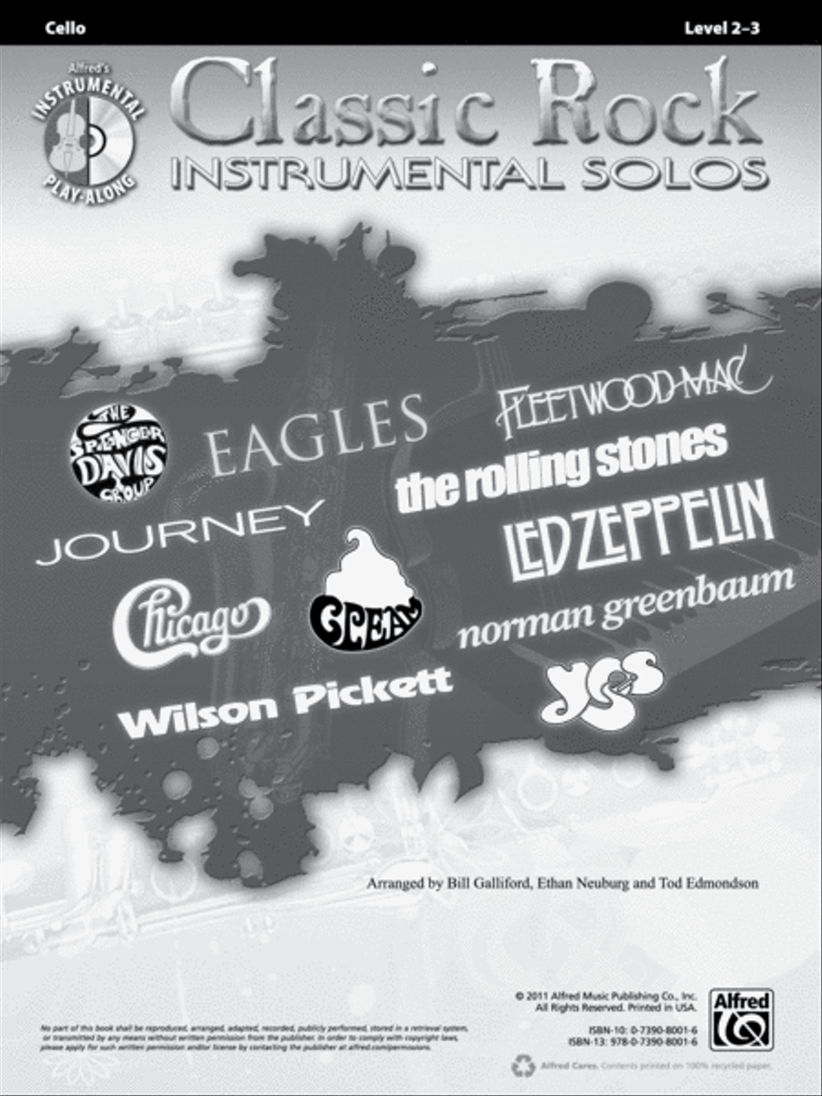 Classic Rock Instrumental Solos for Strings String Orchestra scores gallery preview page 2