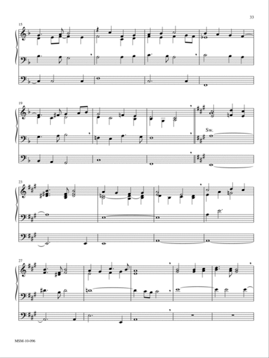 Something for Thee Organ scores gallery preview page 2