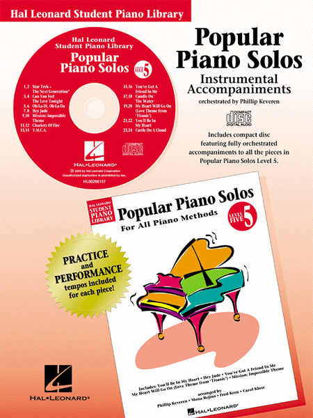 Popular Piano Solos - Level 5 - CD
