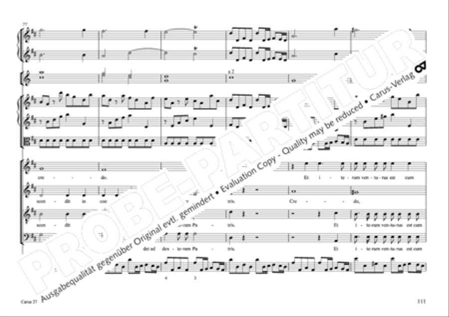 Messa per il Santissimo Natale 4-Part scores gallery preview page 102
