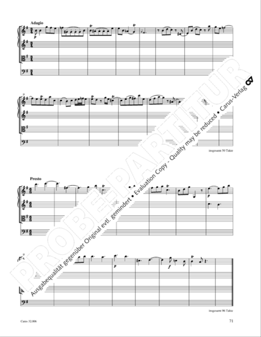 Gesamtausgabe Band 6 (Orchestermusik III: Sinfonien) Orchestra scores gallery preview page 88