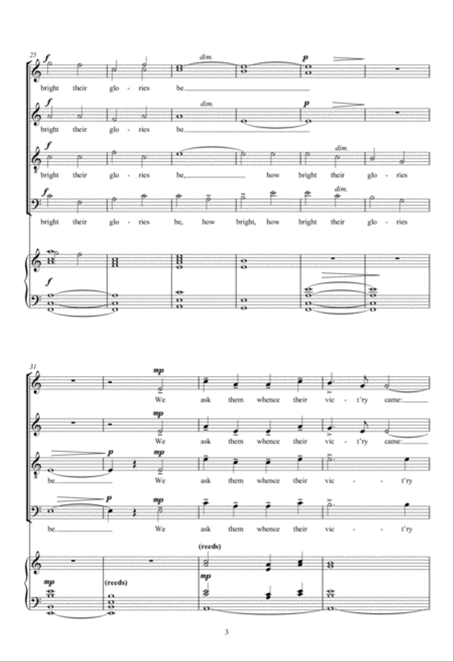 Give Us The Wings Of Faith 4-Part scores gallery preview page 3
