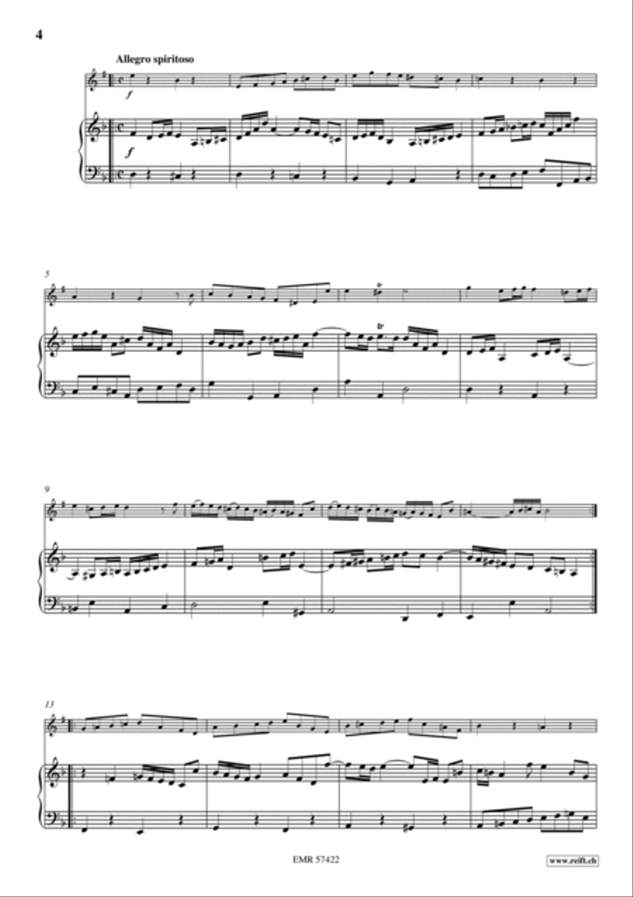 Sonata No. 5 Cornet scores gallery preview page 5