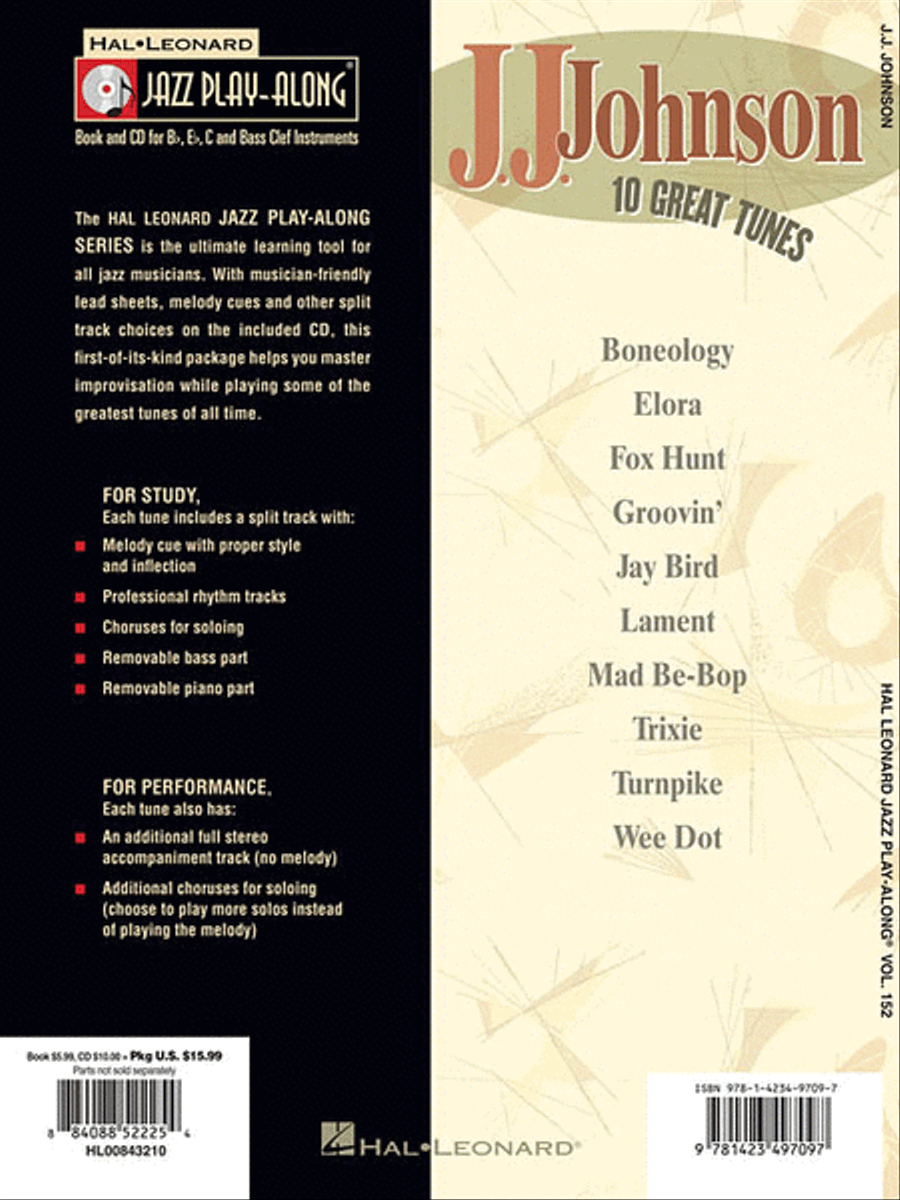 J.J. Johnson J.J. Johnson C Instrument scores gallery preview page 2