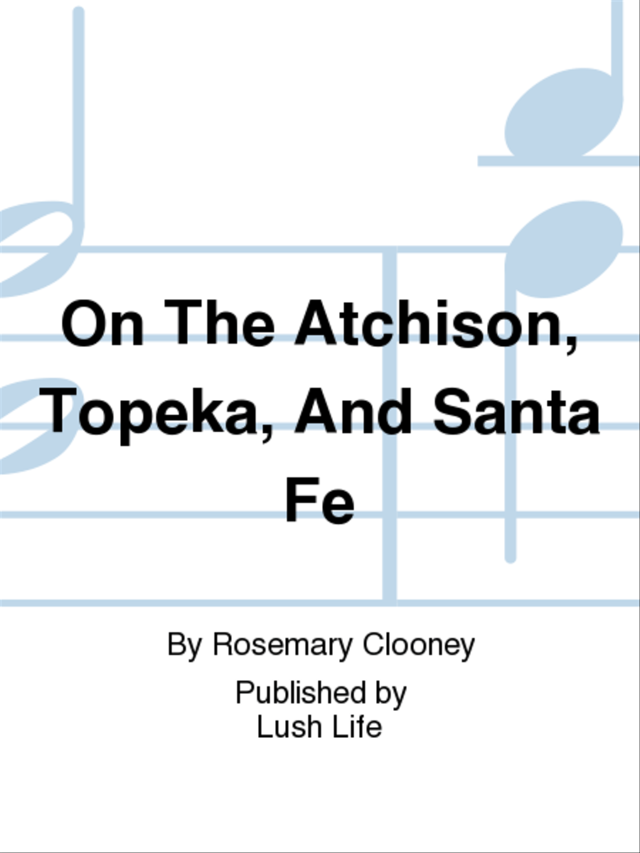 On The Atchison, Topeka, And Santa Fe Big Band scores gallery preview page 1