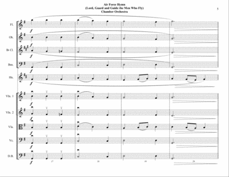 Air Force Hymn ('Lord,Guard and Guide