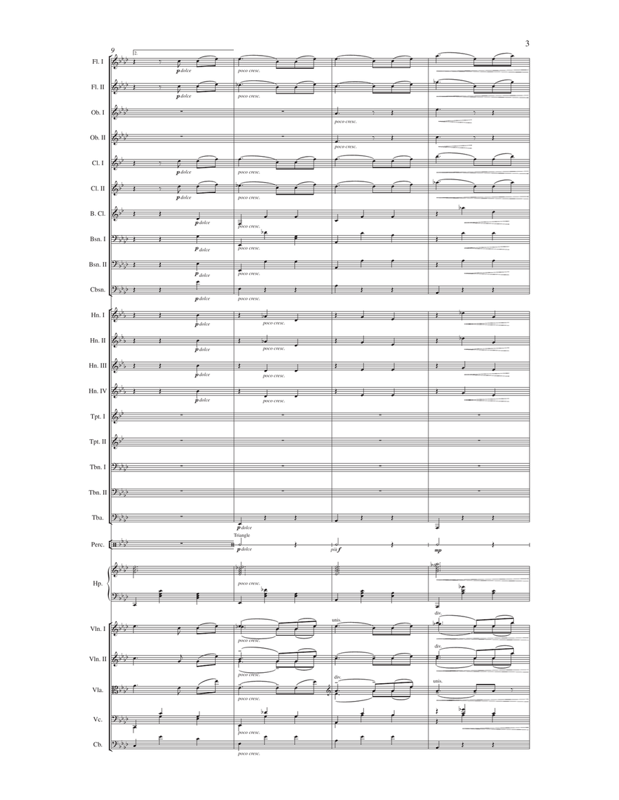 Waltz in A-flat Major, Op. 39 Full Orchestra scores gallery preview page 5
