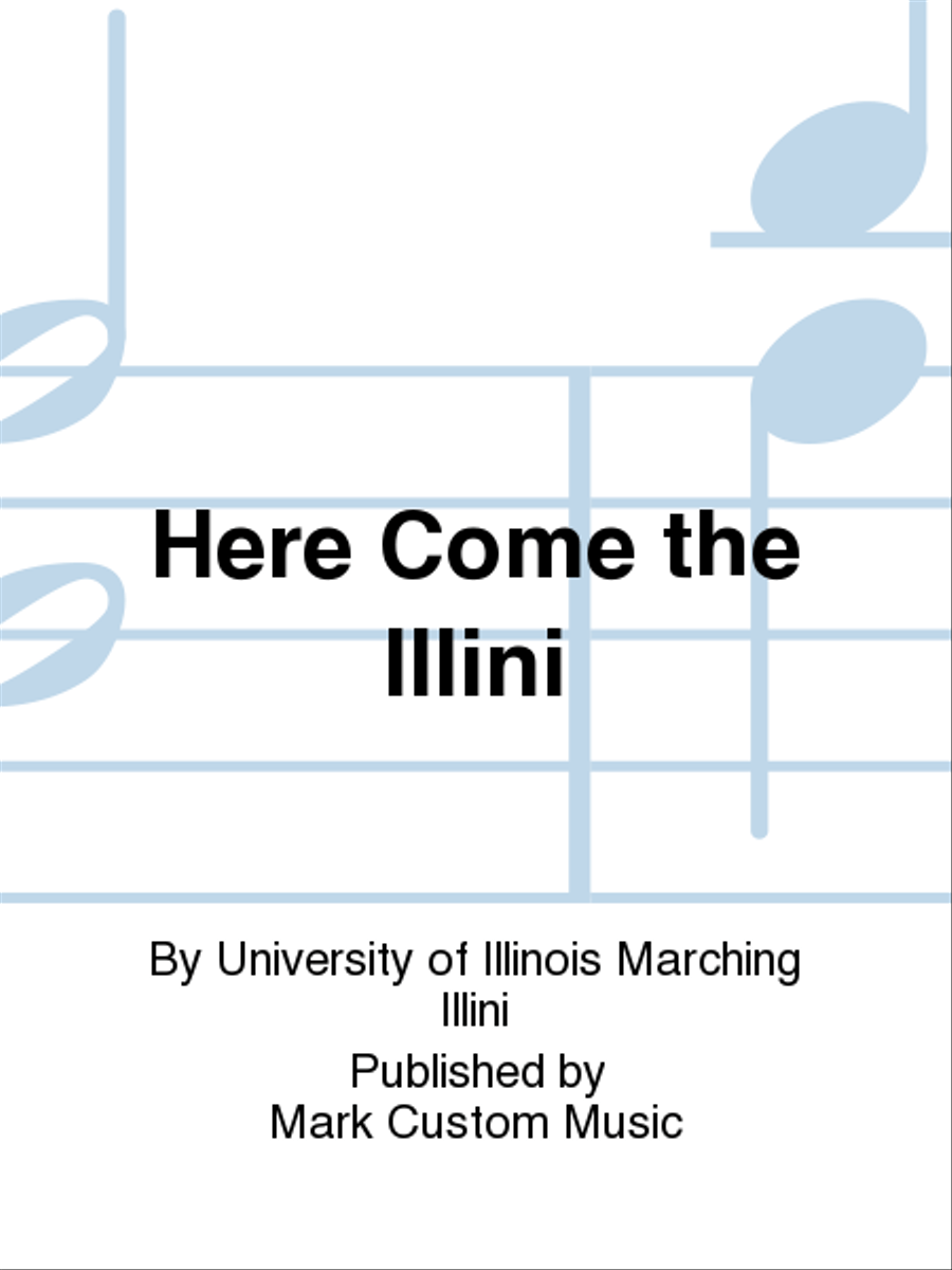 Here Come the Illini Marching Band scores gallery preview page 1