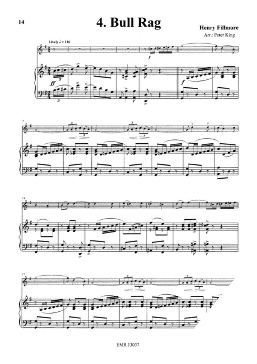 15 Rags Violin Solo scores gallery preview page 6