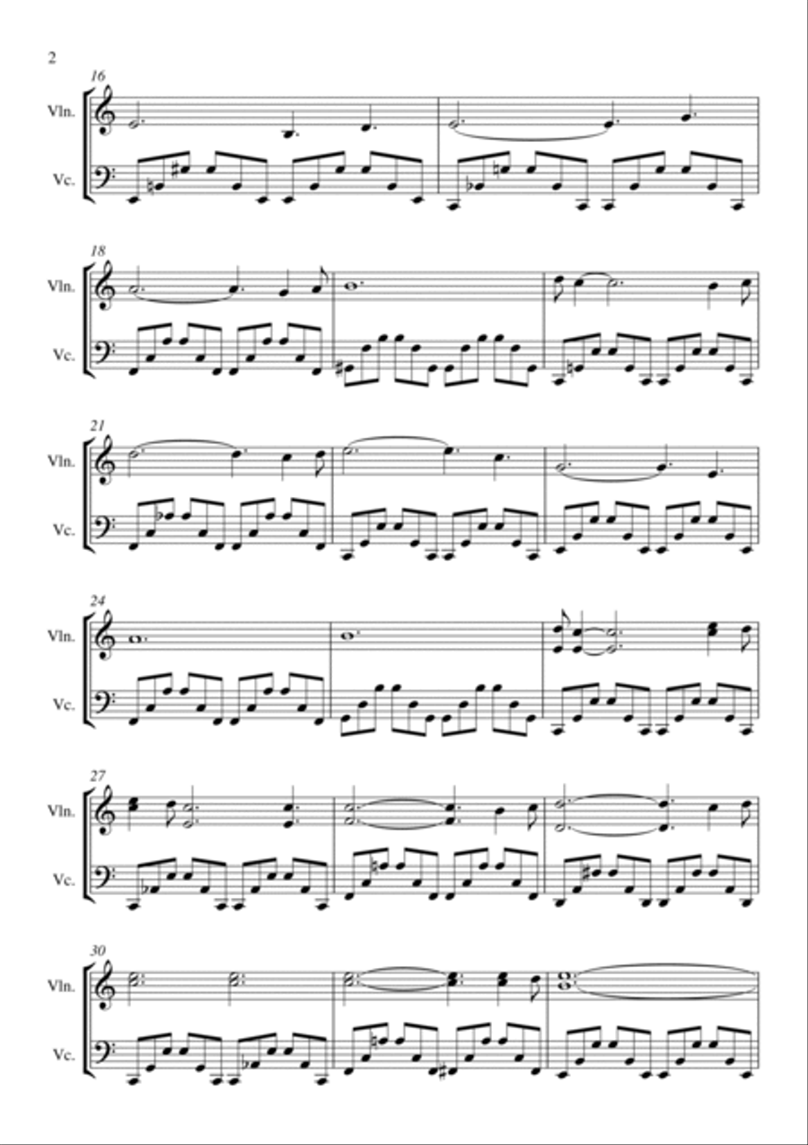 You'll Never Walk Alone You'll Never Walk Alone String Duet scores gallery preview page 3