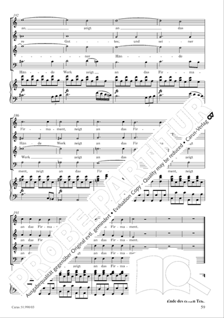 The Creation (Die Schopfung) The Creation (Die Schopfung) 4-Part scores gallery preview page 62