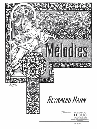 Book cover for Reynaldo Hahn-melodies V.3