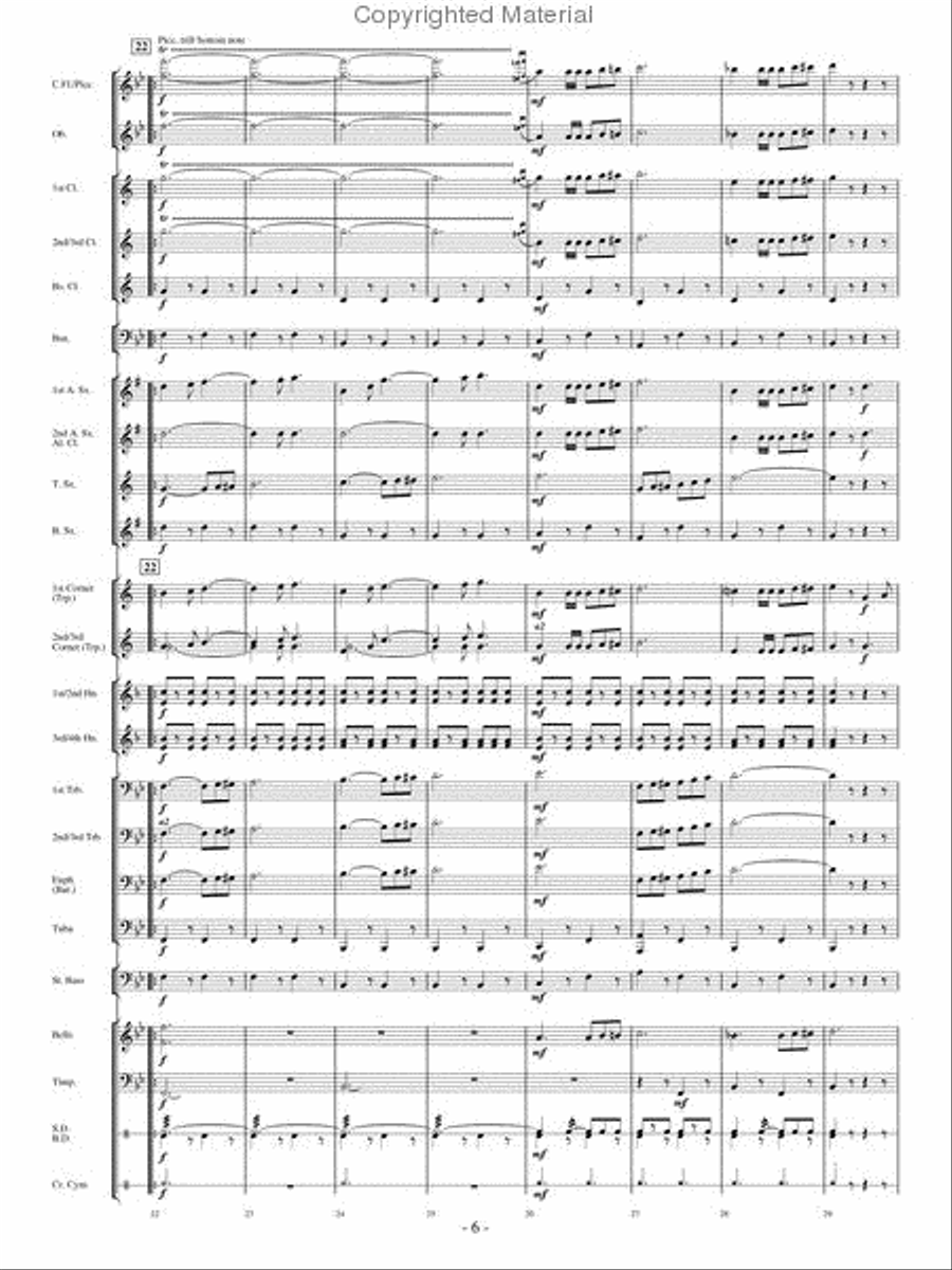 Our Director Concert Band scores gallery preview page 5