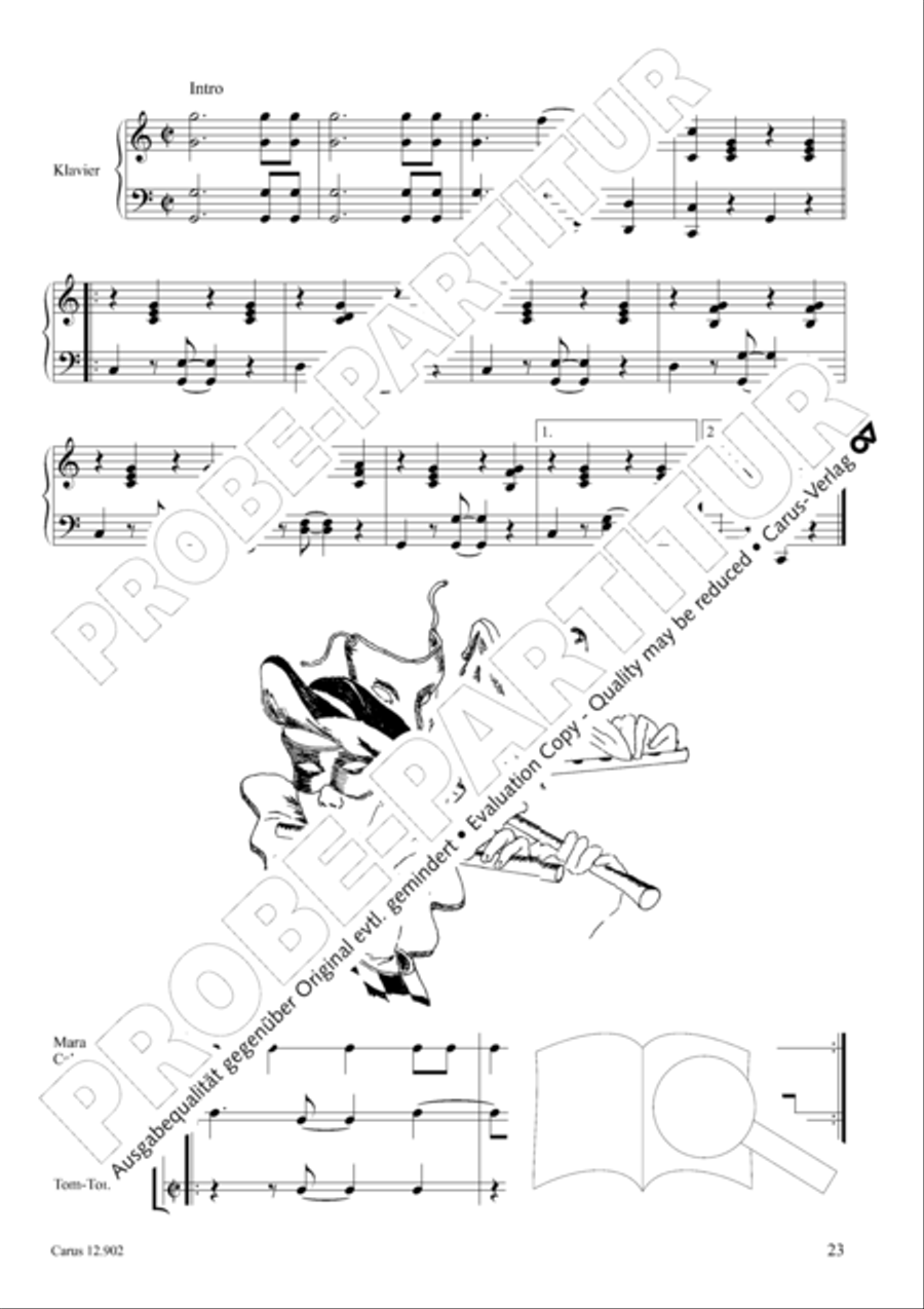 Gute-Laune-Kanons 4-Part scores gallery preview page 24