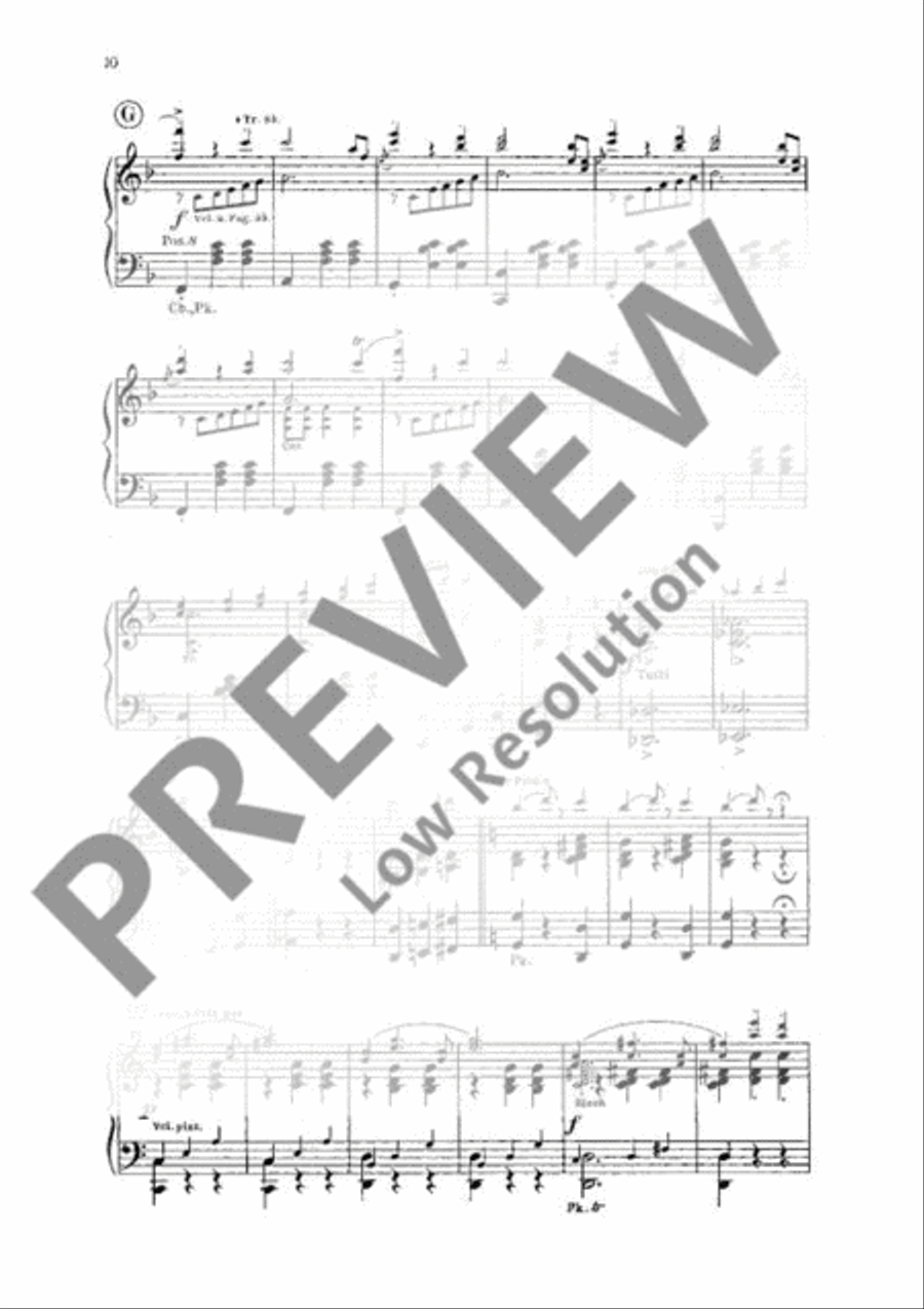 Künstlerleben Künstlerleben Orchestra scores gallery preview page 11