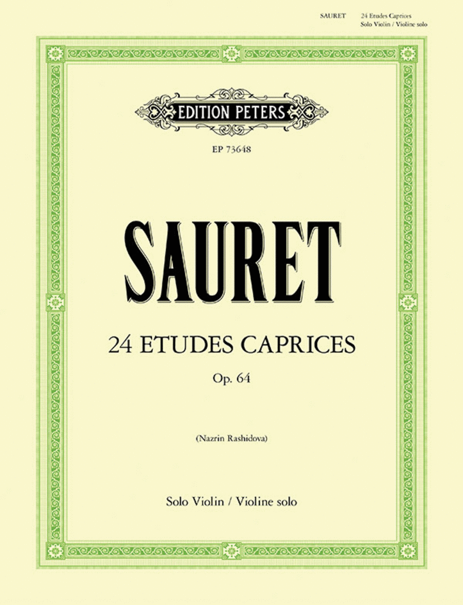 24 Etudes Caprices, Op. 64