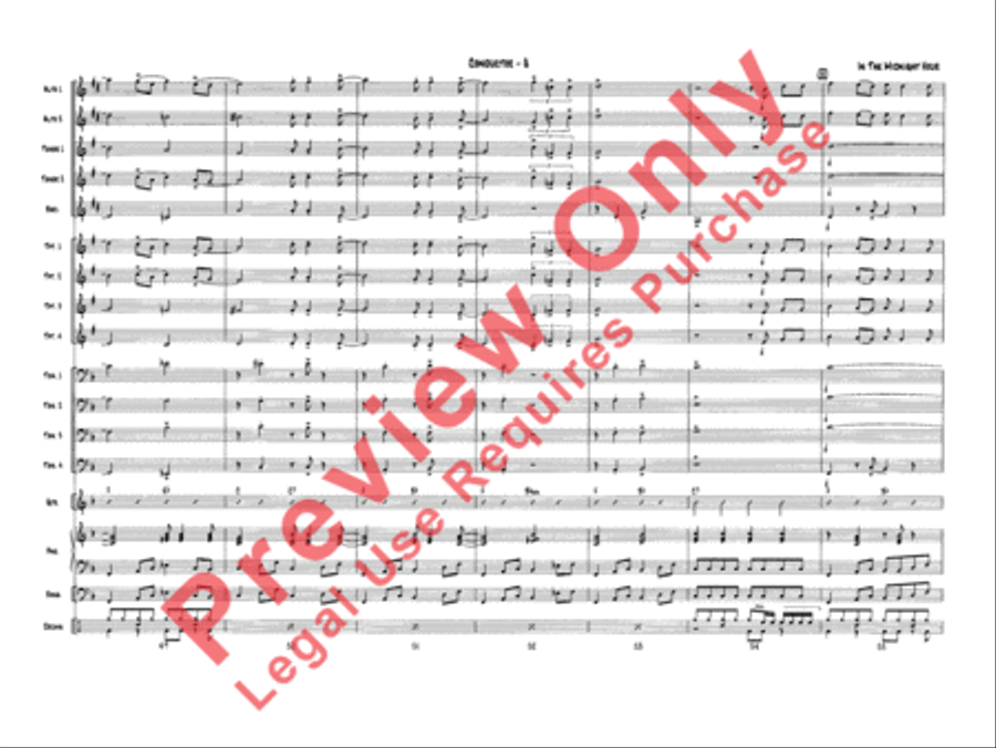 In the Midnight Hour Jazz Ensemble scores gallery preview page 10